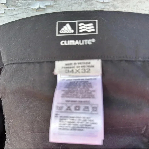 Adidas golf pants black in great condition size 34X32 - Picture 5 of 6